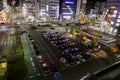 Japanese taxi terminal in Kyoto. Royalty Free Stock Photo