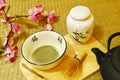 Japanese tea ceremony Royalty Free Stock Photo