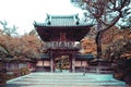 Japanese Tea Garden Entrance in San Francisco Golden Gate Park Royalty Free Stock Photo