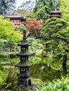 Japanese Tea Garden, Golden Gate Park, San Francisco, California, CA Royalty Free Stock Photo