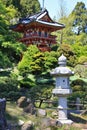 Japanese Tea Garden in Golden Gate Park, San Francisco, California Royalty Free Stock Photo