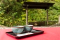 Japanese tea house Royalty Free Stock Photo