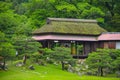 Japanese tea house Royalty Free Stock Photo