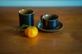 Japanese tea set Royalty Free Stock Photo