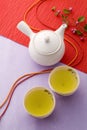 Japanese tea time Royalty Free Stock Photo