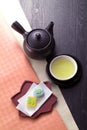 Japanese tea time Royalty Free Stock Photo