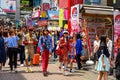 Japanese teenagers at Harajuku Royalty Free Stock Photo