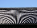 Japanese temple roof background