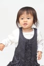 Japanese toddling girl