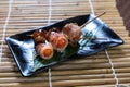 Japanese tomato Kushiyaki, Skewered and Grilled Meat