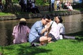 Japanese tourists, Bourton on the Water.