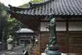 Japanese traditional architecture, Buddhist temple Royalty Free Stock Photo