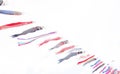 Japanese traditional colorful carp-shaped streamers Royalty Free Stock Photo