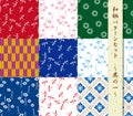 Japanese Traditional digital paper set 01