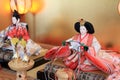 Japanese traditional doll on Hina festival Royalty Free Stock Photo