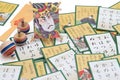 Japanese traditional Hyakunin Isshu Karuta cards game