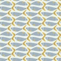 Japanese traditional retro wagara seamless pattern background fish