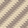 Japanese Triangle Checkered Vector Seamless Pattern