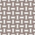 Japanese Tribal Weave Vector Seamless Pattern