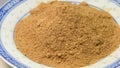 Japanese Umami spice powder on a turn table