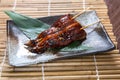 Japanese unagi (eel) Kushiyaki, Skewered and Grilled Meat