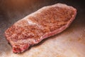 Japanese wagyu beef steak teppanyaki Royalty Free Stock Photo