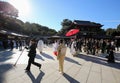 Japanese wedding Royalty Free Stock Photo