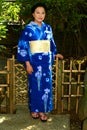 Japanese Woman Wearing Yukata