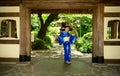 Japanese Woman Wearing Yukata