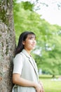 Japanese woman Royalty Free Stock Photo