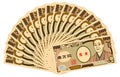 Japanese yen 10000-yen bill Royalty Free Stock Photo