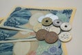 Japanese yen Royalty Free Stock Photo