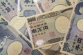 Japanese yen money 4 Royalty Free Stock Photo
