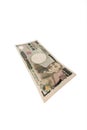 Japanese yen notes. Royalty Free Stock Photo