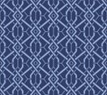 Japanese Zigzag Diamond Weave Vector Seamless Pattern