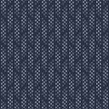 Japanese Zigzag Dot Stripe Vector Seamless Pattern