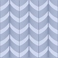 Japanese Zigzag Line Stripe Vector Seamless Pattern