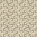 Japanese Zigzag Tile Vector Seamless Pattern Royalty Free Stock Photo