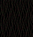 Japanese Zigzag Wave Line Vector Seamless Pattern
