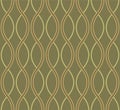 Japanese Zigzag Wave Line Vector Seamless Pattern