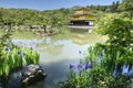 Kinkaku-ji, Golden Pavillion temple, Kyoto, Japan Royalty Free Stock Photo