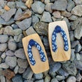 Japanesse wood slippers