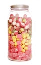 Jar of boiled sweets Royalty Free Stock Photo