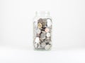 A jar of coin