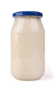 Jar of mayonaise. Royalty Free Stock Photo