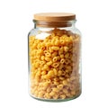 Jar of pasta, transparent background, png, ai Royalty Free Stock Photo