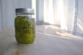 Jar of Pickles Royalty Free Stock Photo