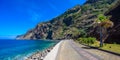 Jardim do Mar - Village with Promenade at beautiful coast of Madeira island, Calheta, Portugal Royalty Free Stock Photo