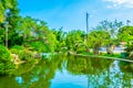 Jardin aux canards garden in Monaco Royalty Free Stock Photo