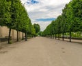 Jardin de tuilleries in france